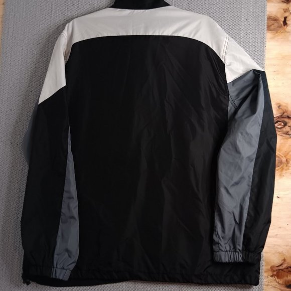 NFL Black and Gray Windbreaker Jacket - Picture 7 of 15